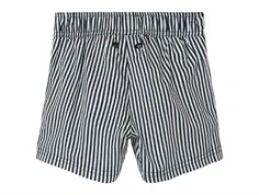 Blå og hvid stribet badeshorts med indvendig trusse fra Name It 13239795 navy blazer 